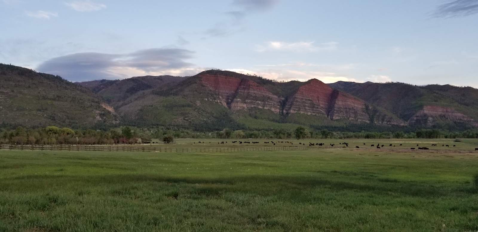 Animas River Valley red cliffs - Durango, Colorado - glamping.directory