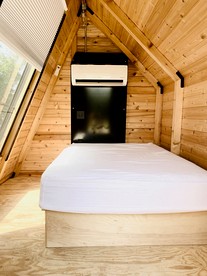 Rustic Comfort A-Frame with Outdoor Gathering Space in Humboldt, Kansas - Humboldt, Kansas - glamping.directory