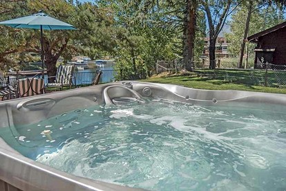Exquisite Waterfront Vacation Rental with Foosball, Hot Tub, and Boat Dock in Tahoe Keys, California - South Lake Tahoe, California - glamping.directory