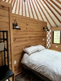 Elegant Yurt with Mountain Views & Private Pond | Unique Stay near Cherokee Mountains, Old Fort, Tennessee - Old Fort, Tennessee - glamping.directory