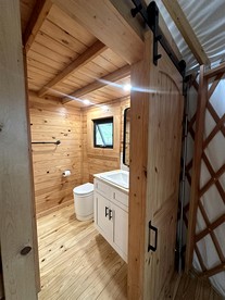 Elegant Yurt with Mountain Views & Private Pond | Unique Stay near Cherokee Mountains, Old Fort, Tennessee - Old Fort, Tennessee - glamping.directory