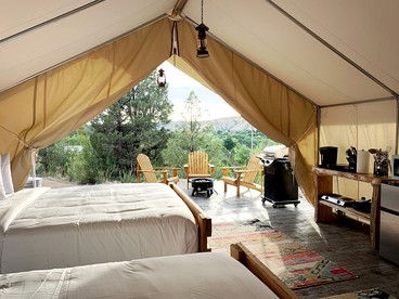 Zion National Park Luxury Camping Getaway for Utah Vacation - Orderville, Utah - glamping.directory