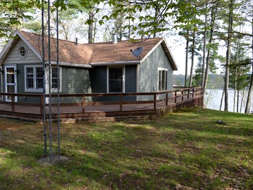 Quiet Lakeside Cabin Rental for Families just Outside of Minocqua, Wisconsin - glamping.directory