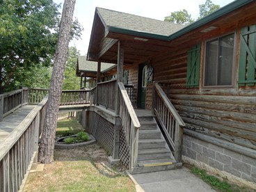 Wonderful Pet Friendly Log Cabin in Mount Ida, AR - glamping.directory