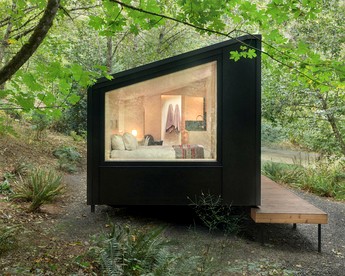 Peaceful Forest Hideout Cabin with Minimalist Design near Cape Horn in Washougal, WA - Washougal, Washington - glamping.directory