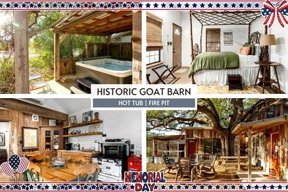 Chic, Renovated Barn with Hot Tub near the Heart of Fredericksburg Texas, Perfect for a Rustic Escape - Fredericksburg, Texas - glamping.directory