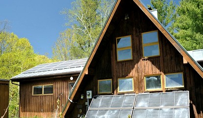Rustic A-Frame Cabin with Beautiful Pond for Serene Getaway near La Crosse, Wisconsin - Hillsboro, Wisconsin - glamping.directory
