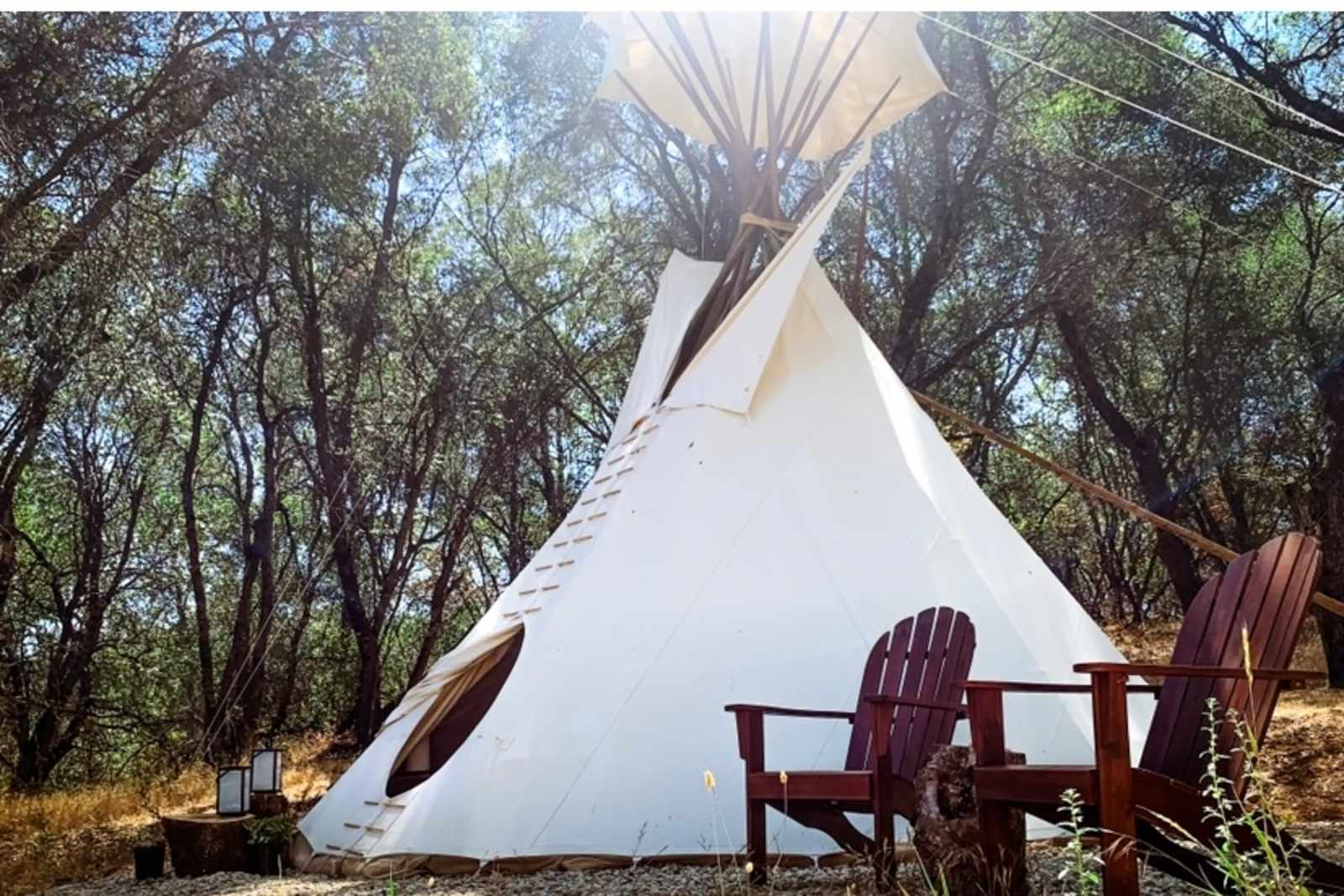 Hilltop Acres Tipi Glamp Camp - glamping.directory