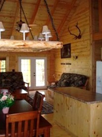 Peaceful and Spacious Log Cabin Rental with Woodland Views near Branson, Missouri - Branson, Missouri - glamping.directory