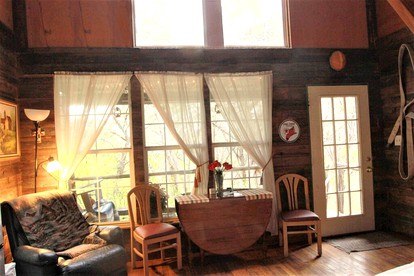 Rustic Two-Bedroom Cabin Rental on Hamilton Creek in Texas Hill Country - Marble Falls, Texas - glamping.directory