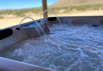 Remote Cabin with Hot-Tub and Desert Views in California - Landers, California - glamping.directory