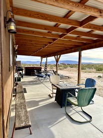 Remote Cabin with Hot-Tub and Desert Views in California - Landers, California - glamping.directory