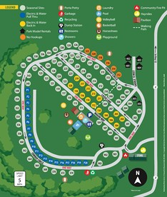 Cute Cabin on a Wonderful Campground for an Amazing Family Getaway in Wisconsin Dells, WI - Wisconsin Dells, Wisconsin - glamping.directory