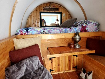 Charming Glamping Wagon with Mountain Views on Working Ranch near Grand Teton – Tetonia, Idaho - Tetonia, Idaho - glamping.directory