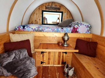 Charming Glamping Wagon with Mountain Views on Working Ranch near Grand Teton – Tetonia, Idaho - Tetonia, Idaho - glamping.directory