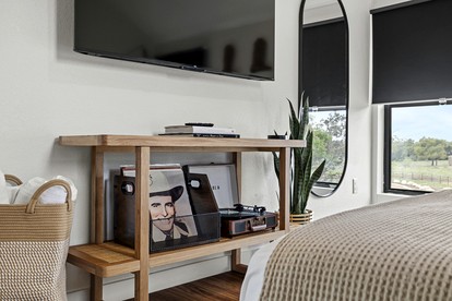 Family-Friendly A-frame with Outdoor Camp Fire in Texas - New Braunfels, Texas - glamping.directory