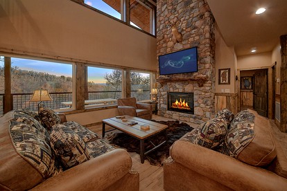Incredible Cabin with Fire Pit and Games in Zion Grove, Tennessee - Zion Grove, Tennessee - glamping.directory
