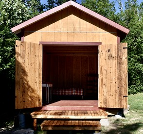 Cozy Off-Grid Camping Shed Under the Stars in Eastham, Massachusetts - Eastham, Massachusetts - glamping.directory