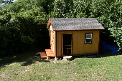 Cozy Off-Grid Camping Shed Under the Stars in Eastham, Massachusetts - Eastham, Massachusetts - glamping.directory