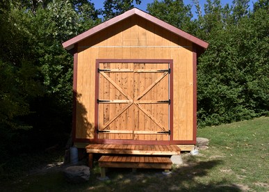 Cozy Off-Grid Camping Shed Under the Stars in Eastham, Massachusetts - glamping.directory