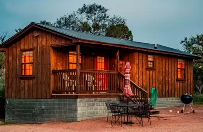 Pet Friendly Texas Hill Country Glamping Cabin on the Llano River - glamping.directory