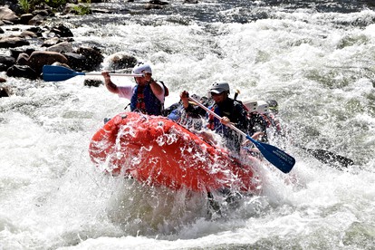 Rustic Cabin Tents for Four Set on the American River, California - Coloma, California - glamping.directory