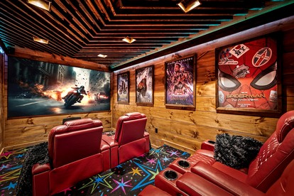 Breathtaking Mountain Cabin with Indoor Pool, Game Space and Theater Room in TN - Gatlinburg, Tennessee - glamping.directory