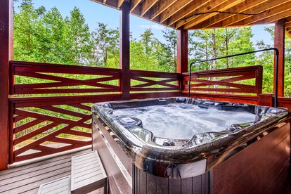 Breathtaking Mountain Cabin with Indoor Pool, Game Space and Theater Room in TN - Gatlinburg, Tennessee - glamping.directory