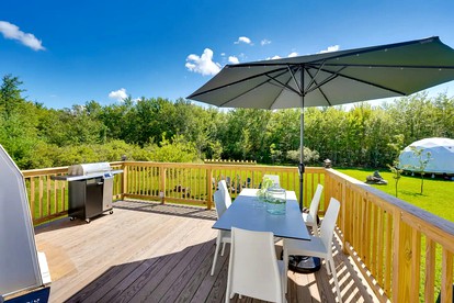 Pet-Friendly, Peaceful, Pink Dome Experience Perfect for Glamping Escapes in the Southern Catskills, New York - Monticello, New York - glamping.directory