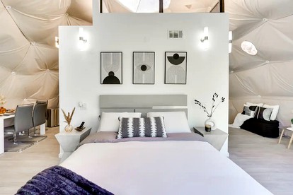 Pet-Friendly, Peaceful, Pink Dome Experience Perfect for Glamping Escapes in the Southern Catskills, New York - Monticello, New York - glamping.directory