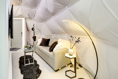 Pet-Friendly, Peaceful, Pink Dome Experience Perfect for Glamping Escapes in the Southern Catskills, New York - Monticello, New York - glamping.directory