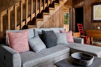 Vibrant Woodland Cabin Sanctuary near Great Cacapon River in West Virginia - Mathias, West Virginia - glamping.directory