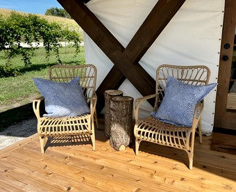Reconnect with Nature at this Equipped Tented Cabin in Tekamah, Nebraska - Tekamah, Nebraska - glamping.directory