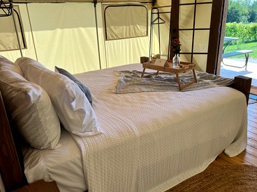 Reconnect with Nature at this Equipped Tented Cabin in Tekamah, Nebraska - Tekamah, Nebraska - glamping.directory