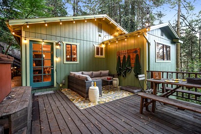 Cozy Redwood Retreat with Hot Tub & Forest Views near Jenner in Sonoma County, California - glamping.directory