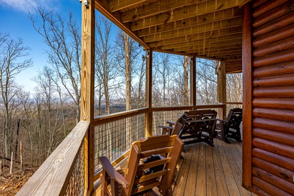 Panoramic Perfection: Luxurious Cabin with Unobstructed Views of Great Smoky Peaks! - Sevierville, Tennessee - glamping.directory