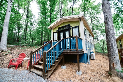 Tiny Home Cottage Near the Smokies #9 Frieda, Sevierville, TN - Sevierville, Tennessee - glamping.directory