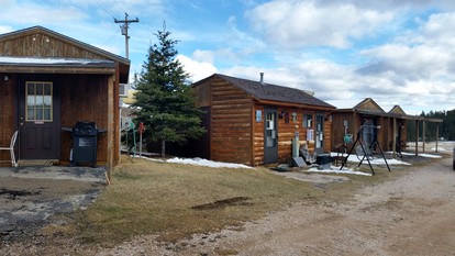 Rustic Camping Cabin Rentals with Wi-Fi near Badlands National Park, South Dakota - Lead, South Dakota - glamping.directory