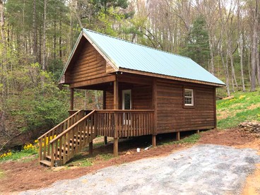 Rustic Cozy Cabin on the Little River in Sparta, North Carolina - glamping.directory