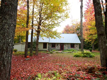 Charming Secluded Cottage with Fairy Tale Woodlands in Vermont's Green Mountains - Stowe, Vermont - glamping.directory
