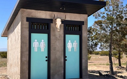 Peaceful Desert Glamping Trailer with Vineyard Views Near Death Valley National Park, California - Amargosa Valley, Nevada - glamping.directory