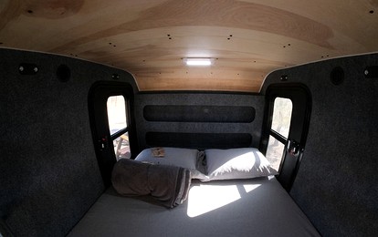 Peaceful Desert Glamping Trailer with Vineyard Views Near Death Valley National Park, California - Amargosa Valley, Nevada - glamping.directory