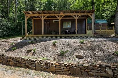 Appalachian Adventure in this Tiny Cabin near Hiawassee, Ideal for Couples' Glamping - glamping.directory