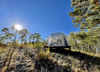 Majestic Mountain Majesty: Experience Colorado's Beauty from This Dome Paradise - glamping.directory