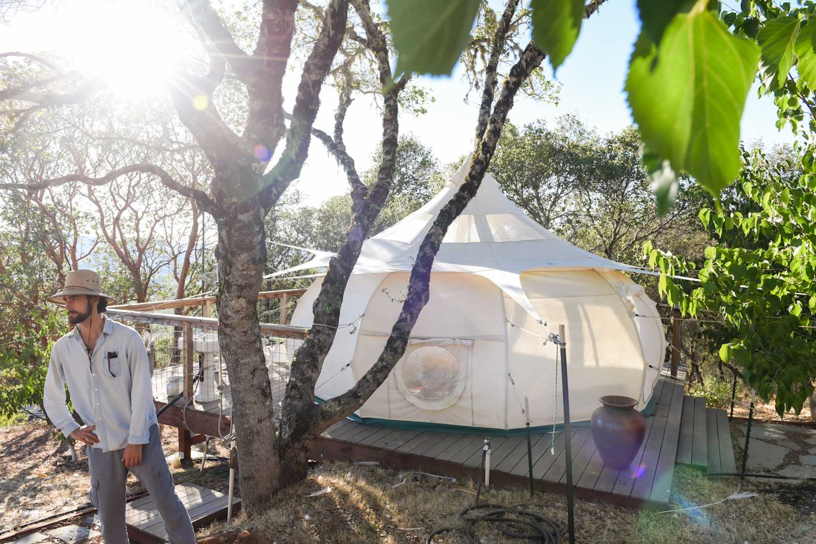 Glynraven Gardens - Hopland, California - glamping.directory