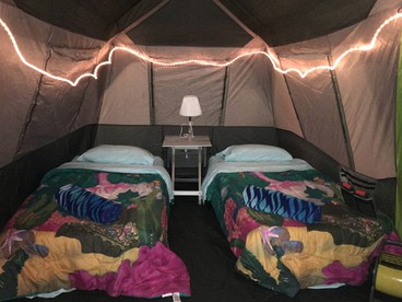 Stylish Glamping Bell Tent with Swimming Pool near Lafayette in Cajun County, Louisiana - Youngsville, Louisiana - glamping.directory