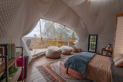 Off-Grid Dome with Private Hot-Tub and Spectacular Sunrise Views in Tennessee - Altamont, Tennessee - glamping.directory