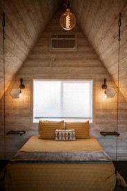 Adventure-Ready A-Frame Cabins with Fire Pit & Cozy Mountain Setting in Emigrant, Montana - Emigrant, Montana - glamping.directory