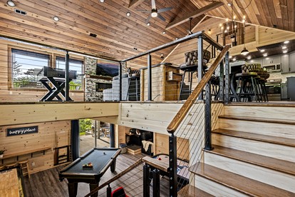 Luxurious Cabin in the Mountains with Game Room in Sevierville, Tennessee - Sevierville, Tennessee - glamping.directory