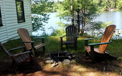 Charming Cottage Rental with Lake Vanare Views near Albany, New York - glamping.directory